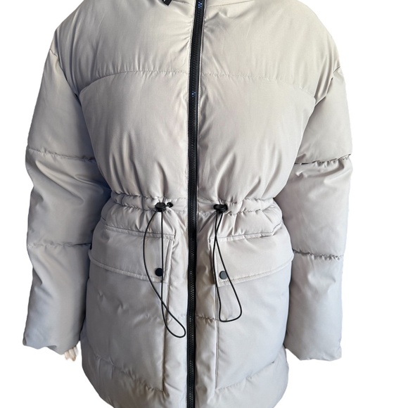 Puffit Hooded Puffer Jacket with Large Pockets. NWT. - Picture 4 of 13